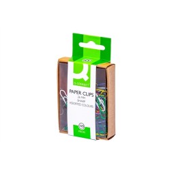 Paperiliitin 26mm /125kpl Q-Connect Värilajitelma