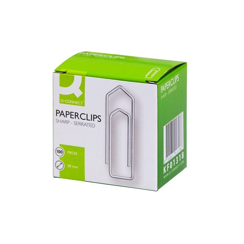 Paperiliitin 50mm /100kpl Q-Connect