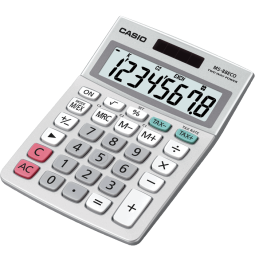 Pöytälaskin Casio MS-88ECO