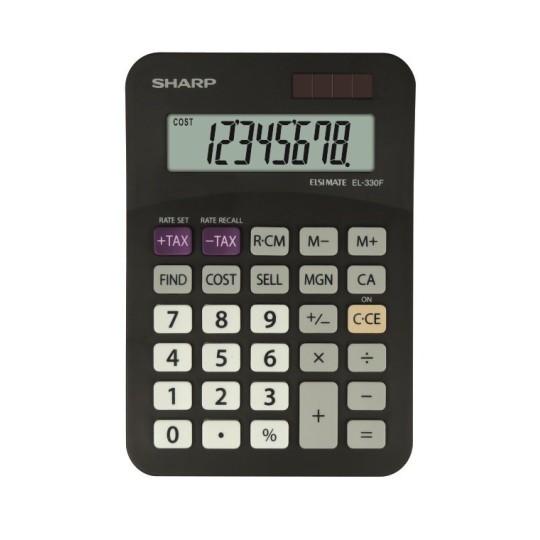 Pöytälaskin Sharp EL-330FBBK