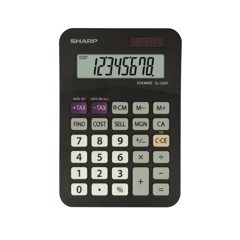 Pöytälaskin Sharp EL-330FBBK