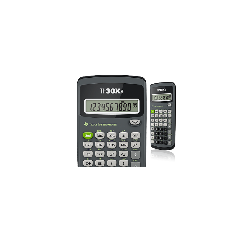 Texas TI-30Xa - Peruskoulutason paristokäyttöinen tieteislaskin