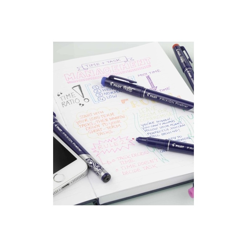 Kuitukynä 1,3 Pilot FriXion Fineliner