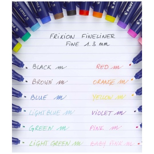 Kuitukynä 1,3 Pilot FriXion Fineliner