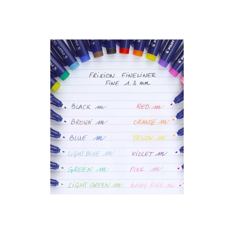 Kuitukynä 1,3 Pilot FriXion Fineliner