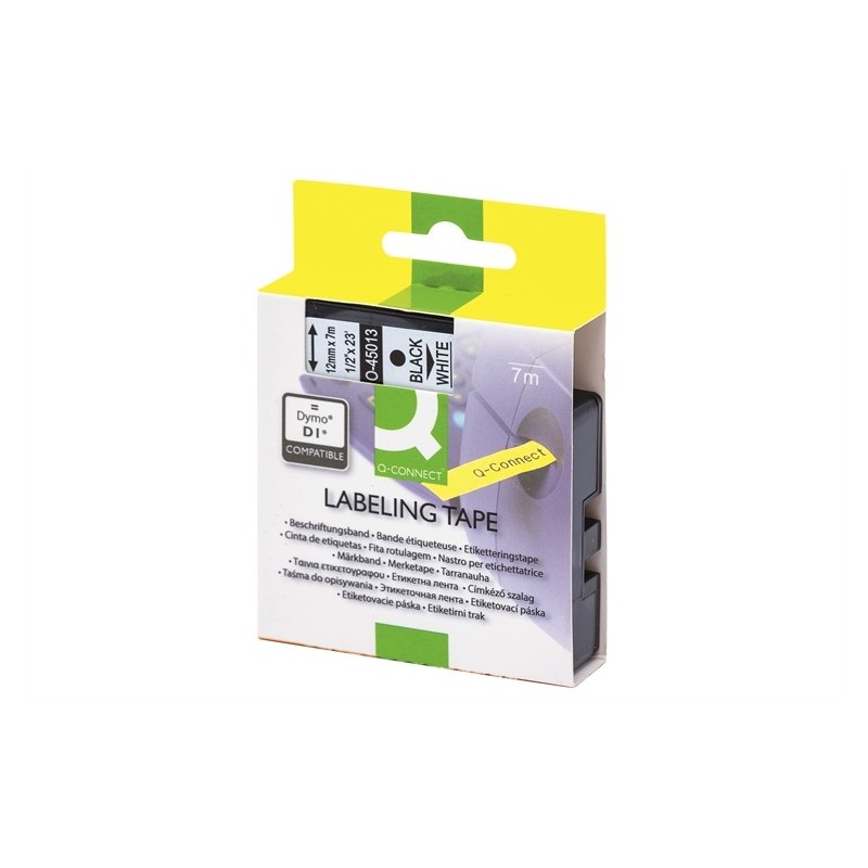 Tarrakasetti 12mm Musta/valkoinen QC 45013