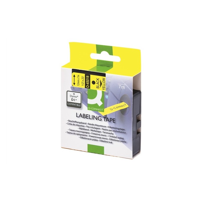 Tarrakasetti 12mm Musta/keltainen QC 45018