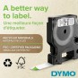 Tarrakasetti 12mm Musta/valkoinen Dymo 45013 - ekologinen, alkuperäinen tuote