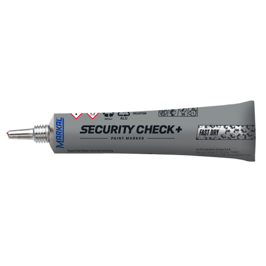 Turvamerkintäkynä Markal Security Check+ Fast Dry Paint Marker