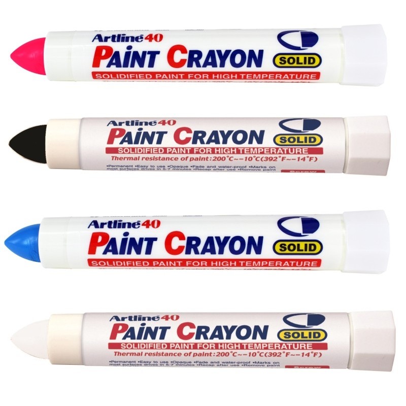 Maalikynä Artline EK-40 Paint Crayon - tehokas tahnakynä