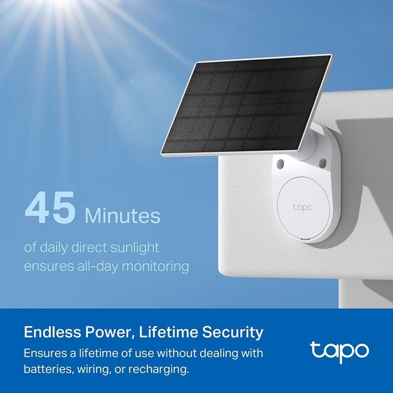 Valvontakamera TP-LINK Tapo C410 KIT Solar-Powered Security Camera Kit