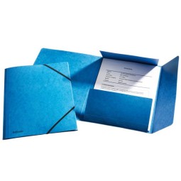 Kulmalukkosalkku Esselte - kirkas värivalikoima / sininen kansiomalli