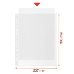 Kansiotasku 100my MAXI APP/PP /50kpl Esselte Recycle - ekologinen kansiotasku