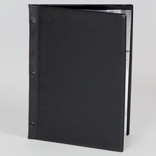 Todistuskansio A4 Musta
