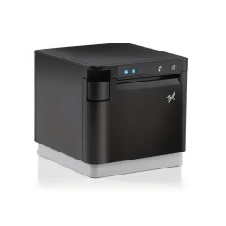 POS-kuittikirjoitin Star mC-Print3. Musta, kompakti lämpökuittitulostin 80mm kuittipaperille.