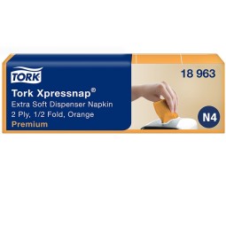 Lautasliina Tork Xpressnap N4 Oranssi 5x200kpl