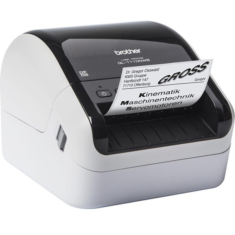 Brother QL-1110NWBc Etikettitulostin USB/LAN/WiFi/BT/MFI/AirPrint teollisuuteen ja logistiikkaan