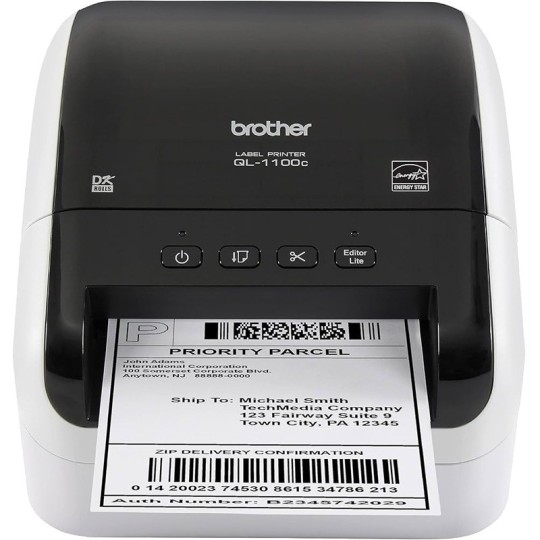 Brother QL-1100c Etikettitulostin USB logistiikkaan ja kaupan alalle