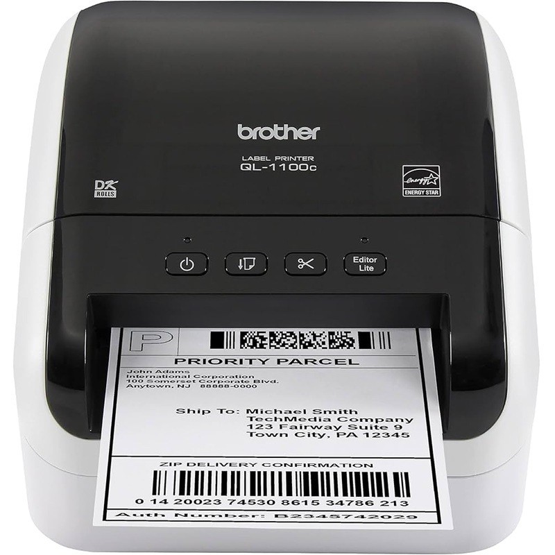 Brother QL-1100c Etikettitulostin USB logistiikkaan ja kaupan alalle