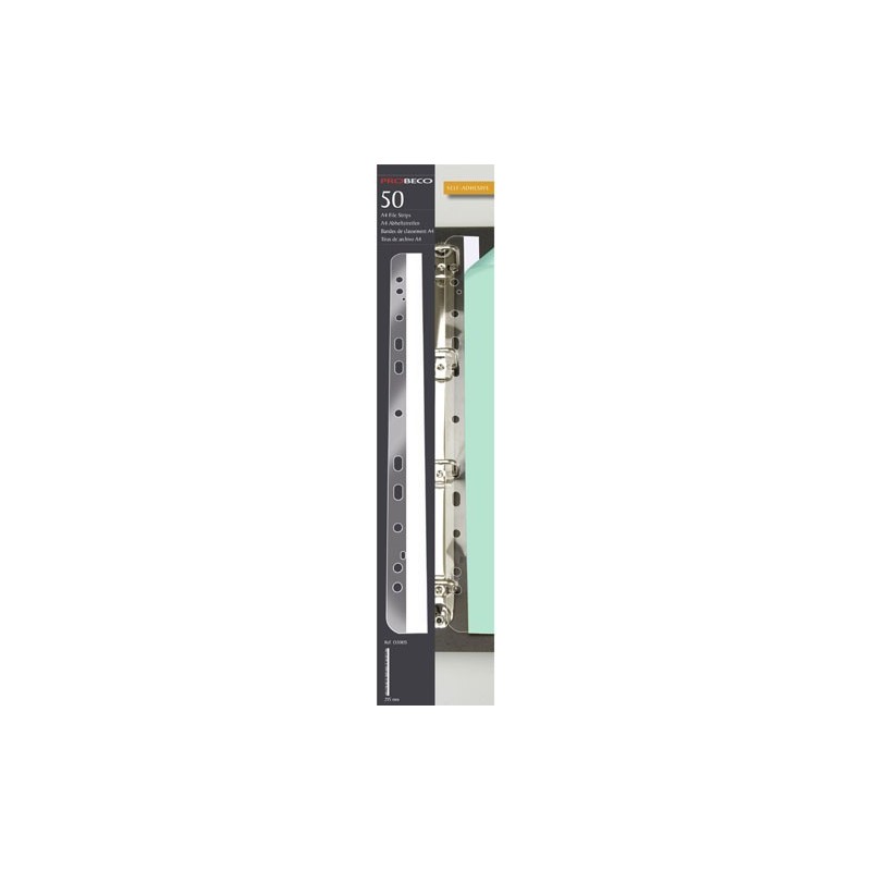 Seläke A4 /50kpl Probeco, kirkas kiinnitysliuska 295mm