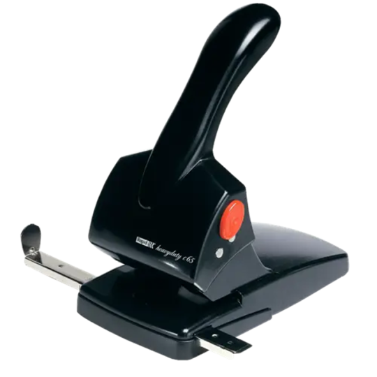 Teholävistäjä 65 arkkia Rapid HDC65, perus-voimalävistin toimistoon. Edullinen musta väri.