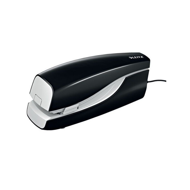 Sähkönitoja 20 arkkia Leitz 5533e, elektroninen, musta ja tyylikäs nitoja päivittäiseen käyttöön