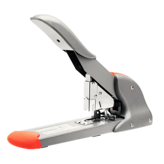 Tehonitoja 210 arkkia Rapid HD-210, moderni hopea-oranssi.