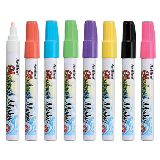 Lasitaulutussi 2mm Artline EPG-4, laaja värivalikoima kirkkaita värejä.