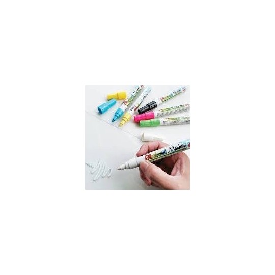 Lasitaulutussisarja /4kpl 2mm Artline W3, taulukynät lasi- ja valkotauluille