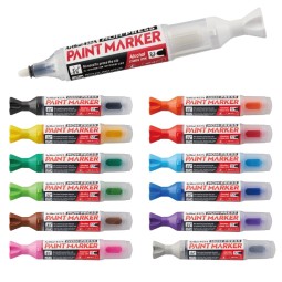 Maalikynä 2,3mm Artline 437A Non-press Paint Marker - innovatiivinen maalikynä, joka ei vaadi pumppaamista käytön aikana