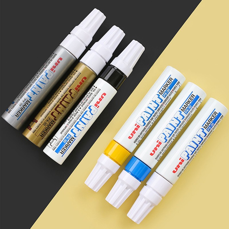 Maalikynä 8mm UNI PX-30 Paint Marker Broad kaikille pinnoille kestää aurinkoa ja säätä