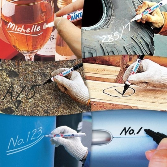 Artline 440XF Paint Marker. Vahva maalikynä rakentamiseen, tehtaaseen, rengasliikkeille, kiinteistöhuoltoon ja käsityöläisille.