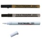 Maalikynä 1mm Textmark 251. Kestävä ja hyvin peittävä maalitussi.