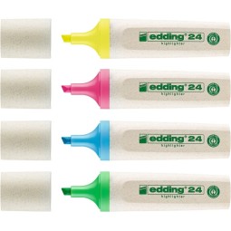 Korostuskynä Edding 24 EcoLine, ekologinen korostuskynä