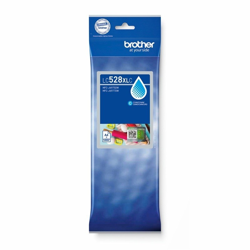 Brother LC528XLC Cyan 10K Mustepatruuna Ultra High Yield