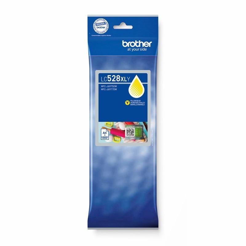 Brother LC528XLM Magenta 10K Mustepatruuna Ultra High Yield