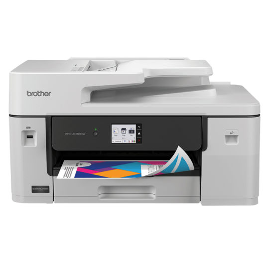 Brother MFC-J6760DW Monitoimitulostin A3 käyttää erittäin kustannustehokkaita LC528-väripatruunoita.