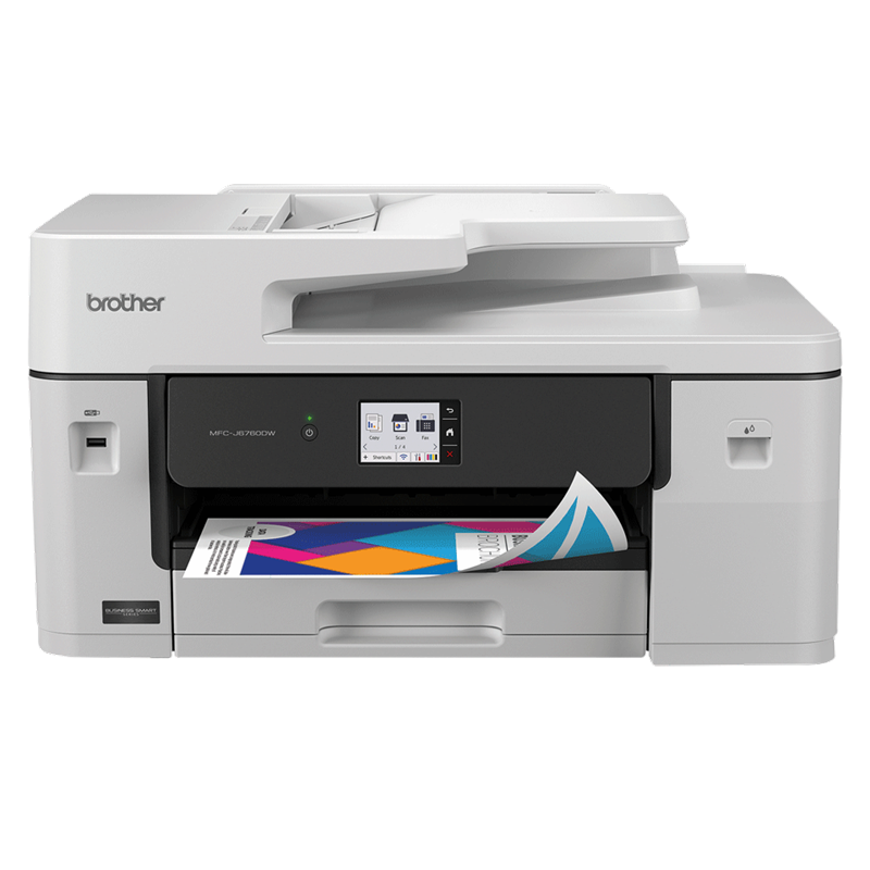 Brother MFC-J6760DW Monitoimitulostin A3 käyttää erittäin kustannustehokkaita LC528-väripatruunoita.