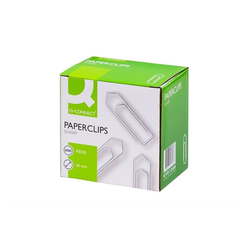 Paperiliitin 26mm /2000kpl Q-Connect