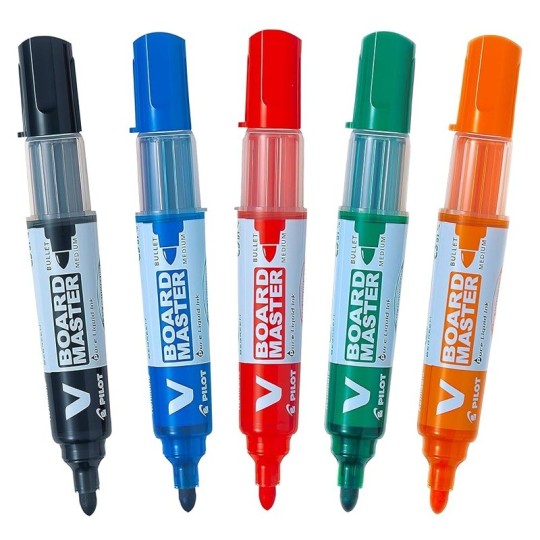 Pilot V Board Master on ekologinen ja uudelleentäytettävä taulutussi