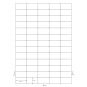 Edullinen tulostustarra, tarrakoko 21,2x38,1mm. 6500 tarraa pakkauksessa.
