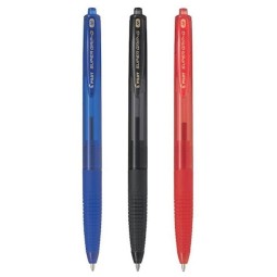 Kuulakynä 10 Medium Pilot Super Grip G, saatavana sinisenä, punaisena ja mustana