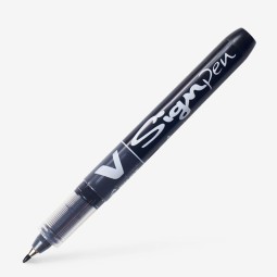 Kuitukynä 04 Pilot V-Sign Pen, laadukas fineliner vahvalla kärjellä