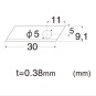 Varaterä miniveitseen NT-Cutter BQ-11P /2kpl