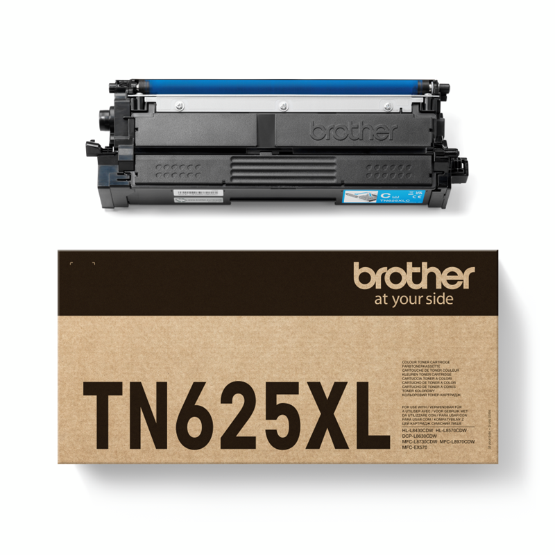 Brother TN625XLC Cyan 4,5K Laserkasetti