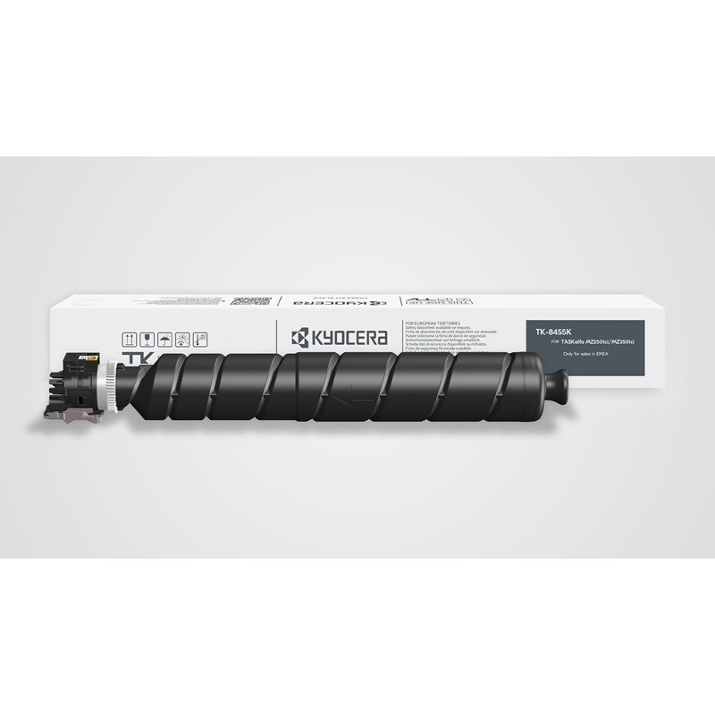 Kyocera TK-8455K Musta 25K Laserkasetti, laadukkaat tulostuskasetit edullisesti toimistotarvike.fi!