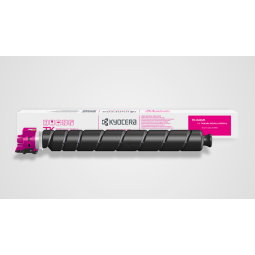 Kyocera TK-8455M Magenta 12K Laserkasetti, laadukkaat tulostuskasetit edullisesti toimistotarvike.fi!