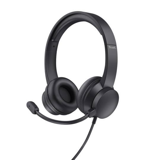 Kuulokkeet Trust HS-201 USB On Ear PC Headset