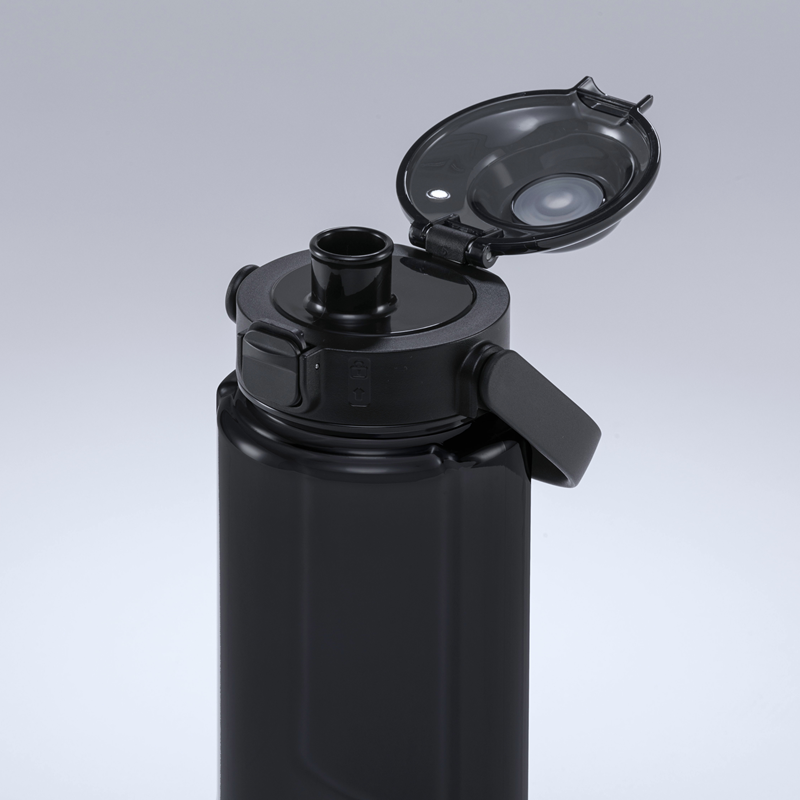 Vesipullo Colorissimo Black Tritan 1000ml ja 1500ml, tyylikäs ja laadukas liikelahjatuote omalla logolla!