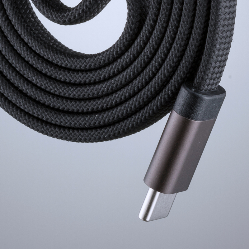 Kestävä, magneettinen 1 metrin USB-C -kaapeli Colorissimo OPTI Magnetic näkyväksi liikelahjaksi.